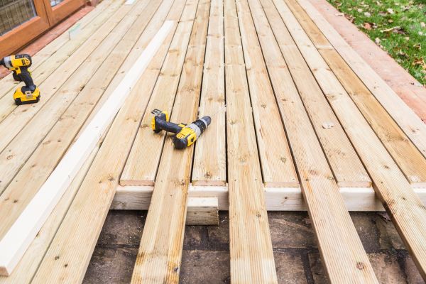 Damaged Deck Boards Repair in Worcester