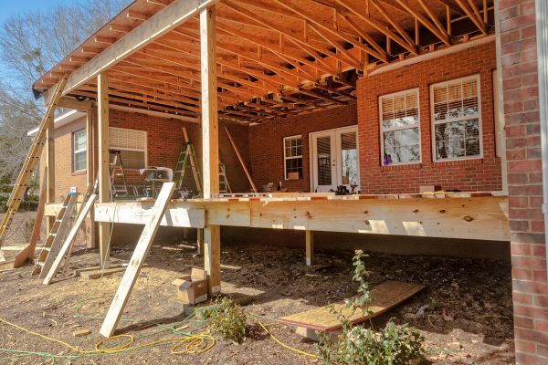 Porch Columns Installation in Worcester
