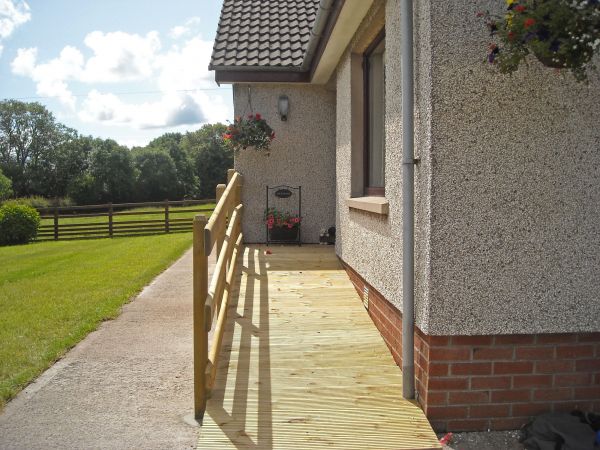 Cost of Hardwood Ramp Installation in Worcester