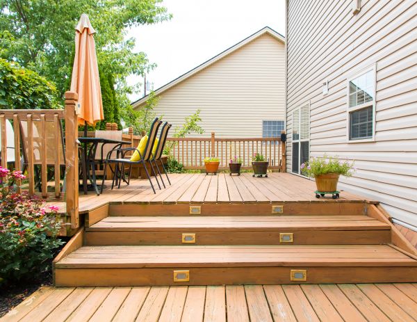Cost of Wooden Patio Installation in Worcester
