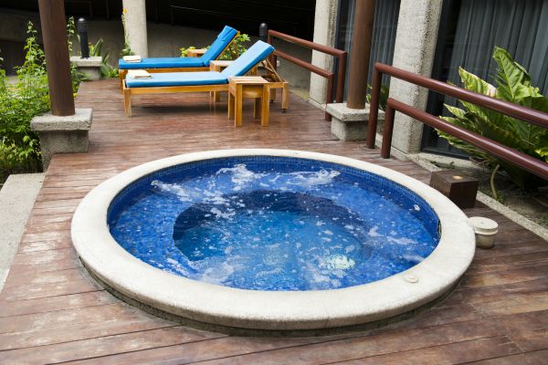 Hot Tub Deck Construction in Worcester